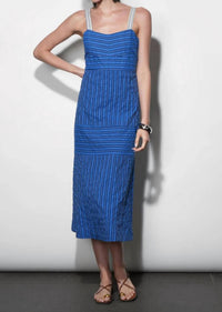 Greylin - Gail Stripe Midi Dress