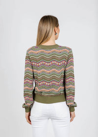 Aldo Martins - Kilie Waves Button Front Cardigan