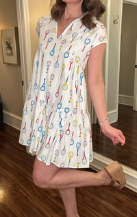 Thml - Racket Print Dress