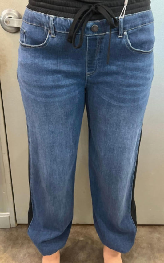 Tractr - Denim Jogger With Trim