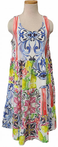Kikisol - Lemons Tier Dress