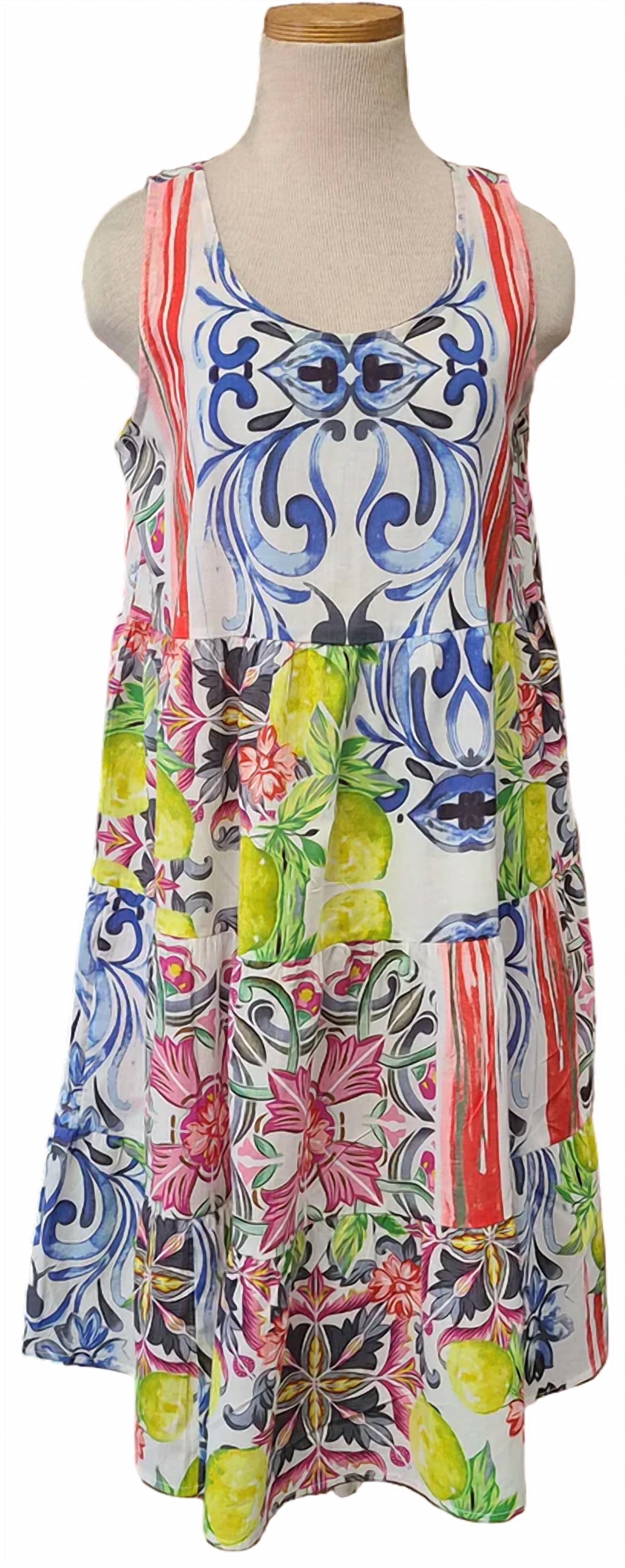 Kikisol - Lemons Tier Dress
