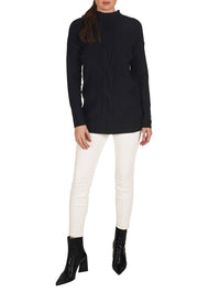 Love Token - Long Sleeve Mock-neck Sweater