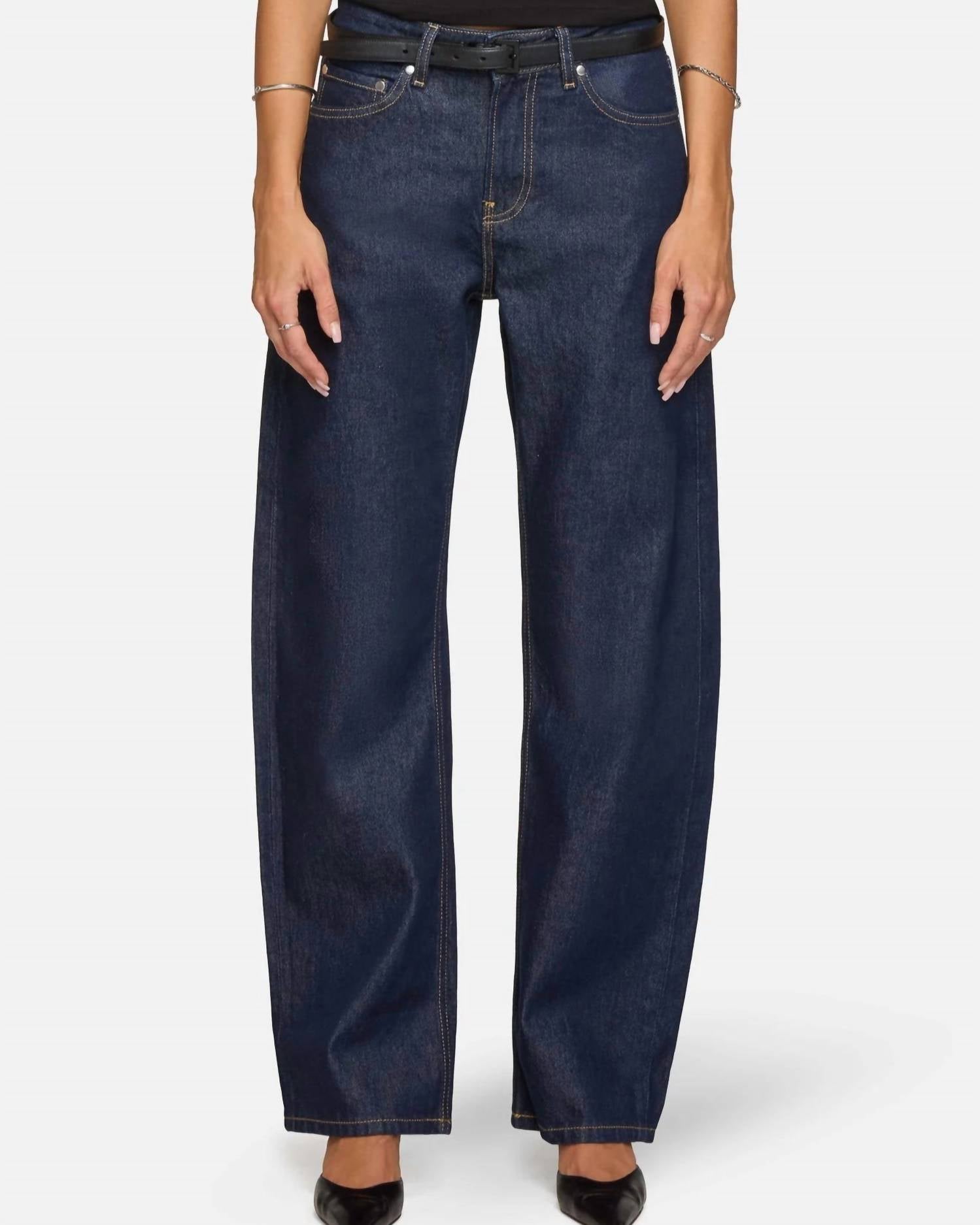 Eb Denim - Alida Loose Bowed Jeans