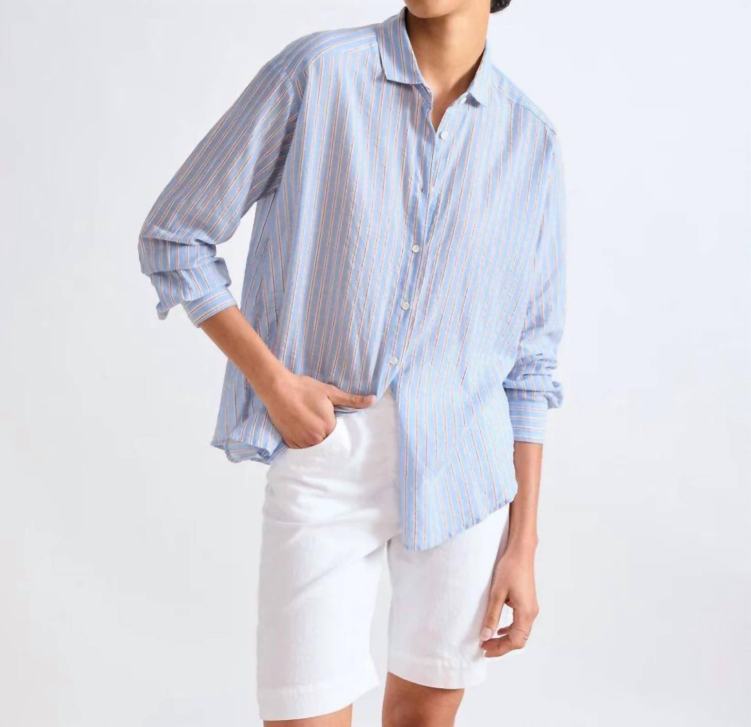 Hartford - Sacha Cotton Twill Bermuda Shorts