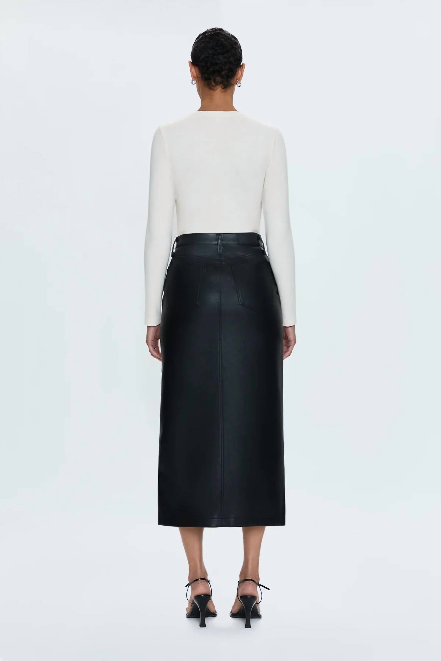 Pistola - Alice Utility Vegan Leather Skirt