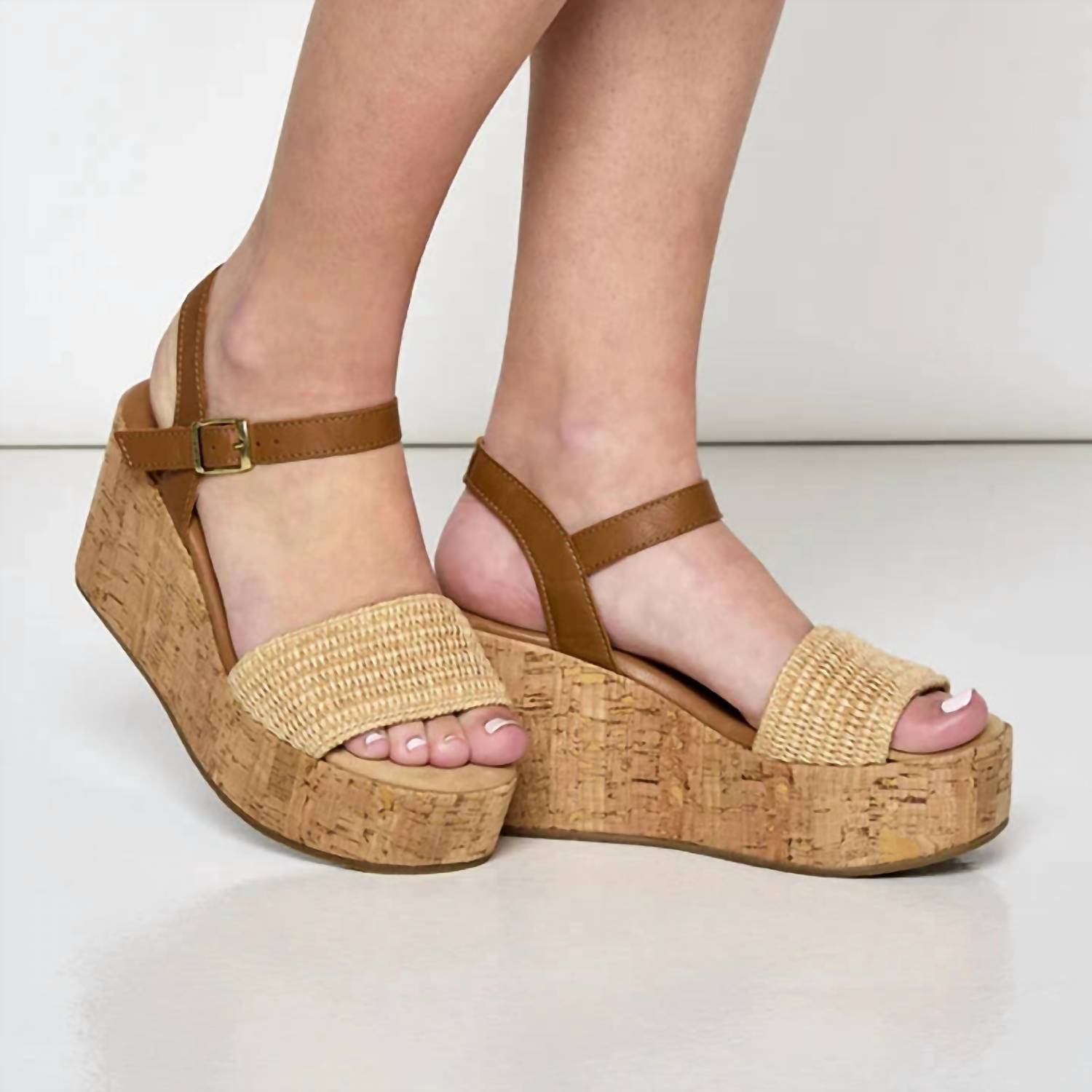 Cordani - Women's Jessica Raffia Wedge