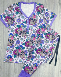 Shirley Stone - Sugar Skulls Loungewear Set