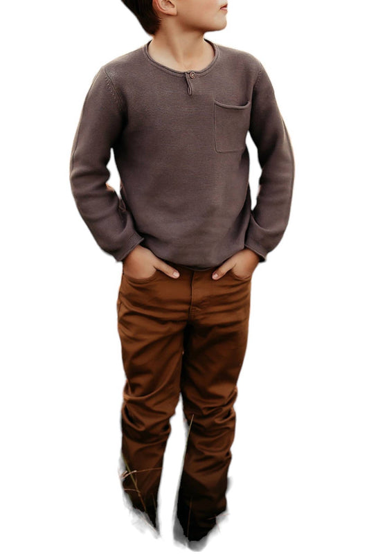 Me & Henry - Boy's Dayton Cotton Sweater