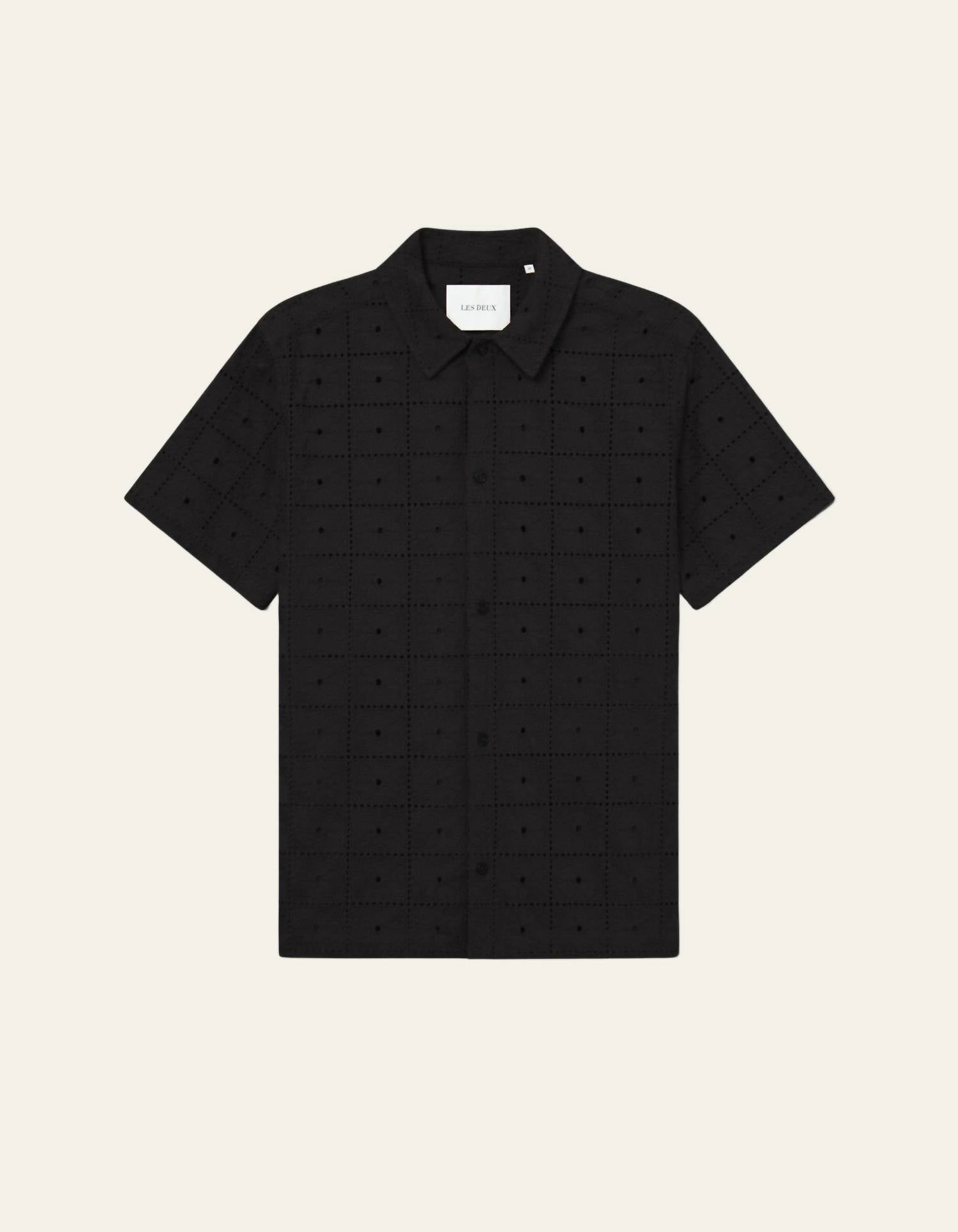 Les Deux - Men's Hector Anglaise Short Sleeve Shirt
