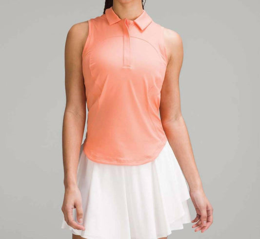 Lululemon - Quick-drying Sleeveless Polo Shirt