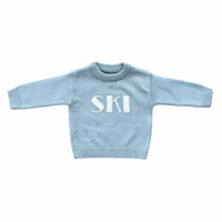 babysprouts Kid' Ski Knit Sweater in blue - kids' shirt