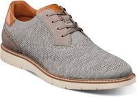 Florsheim Men's Vibe Knit Plain Toe Oxford in grey - men's shoe