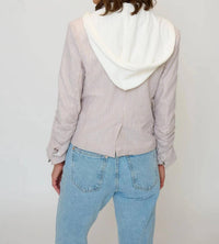 Central Park West - Alina Khaki Blazer with Insert