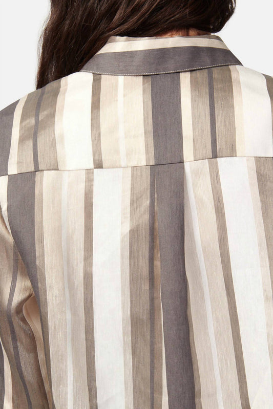 Cami Nyc - Malta Metallic Linen Top