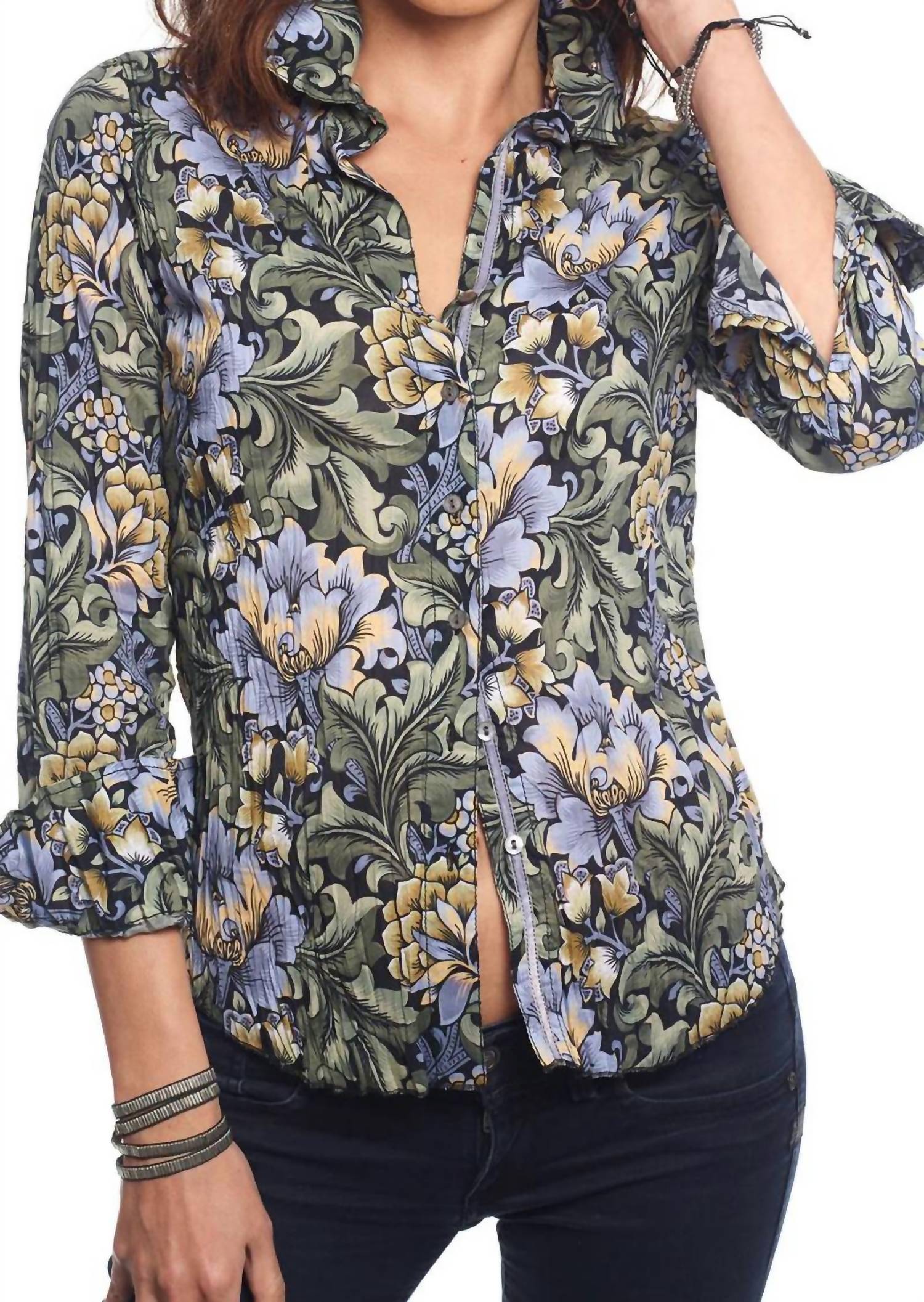 Cino - Tikal Button Up Blouse