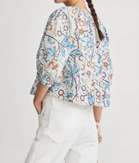Apiece Apart - Nele Lantern Sleeve Top