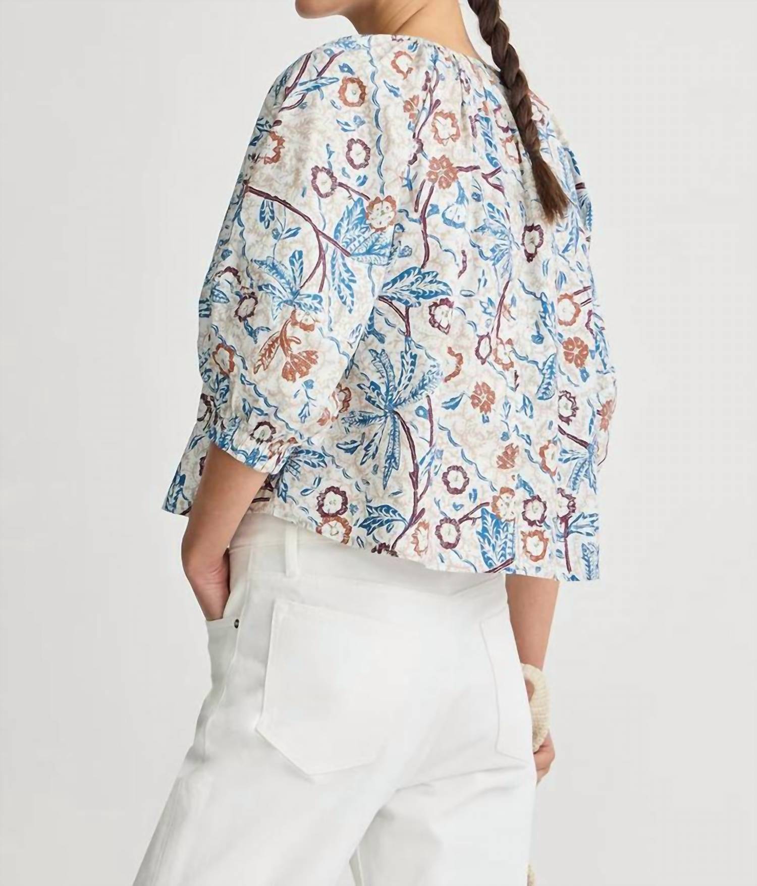 Apiece Apart - Nele Lantern Sleeve Top
