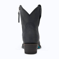 Lane Boots Women's Plain Jane Bootie in matte black - women's shoe - view 5