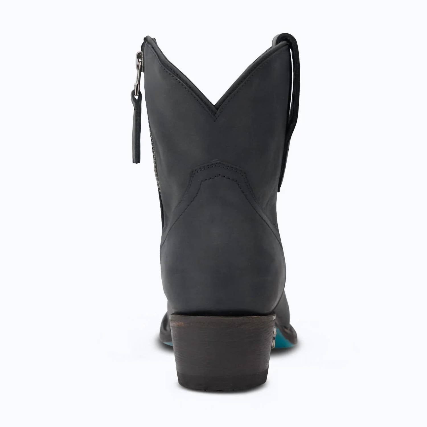 Lane Boots Women's Plain Jane Bootie in matte black - women's shoe - view 5