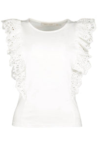BRUNA EYELET TEE