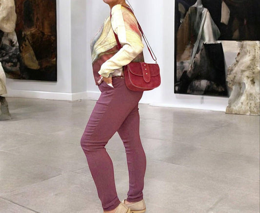 Made In Italy - Solid Color Italian Magic Pants