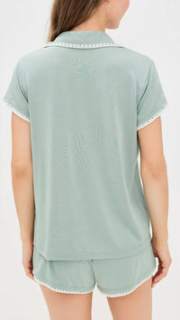 Eberjey - Frida Tencel Modal Shortie Short Pajama Set