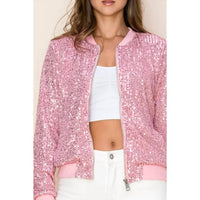 Wonderful & Young - Sequin Fully Sequin Bomber Jacket