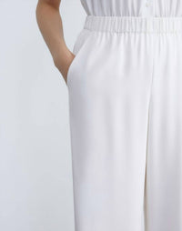 Lafayette 148 - Organic Silk Crepe De Chine Perry Pant