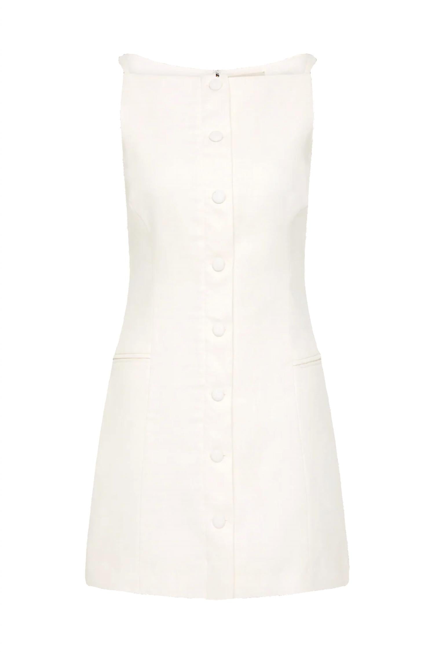 Faithfull The Brand - Ambra Linen Mini Dress