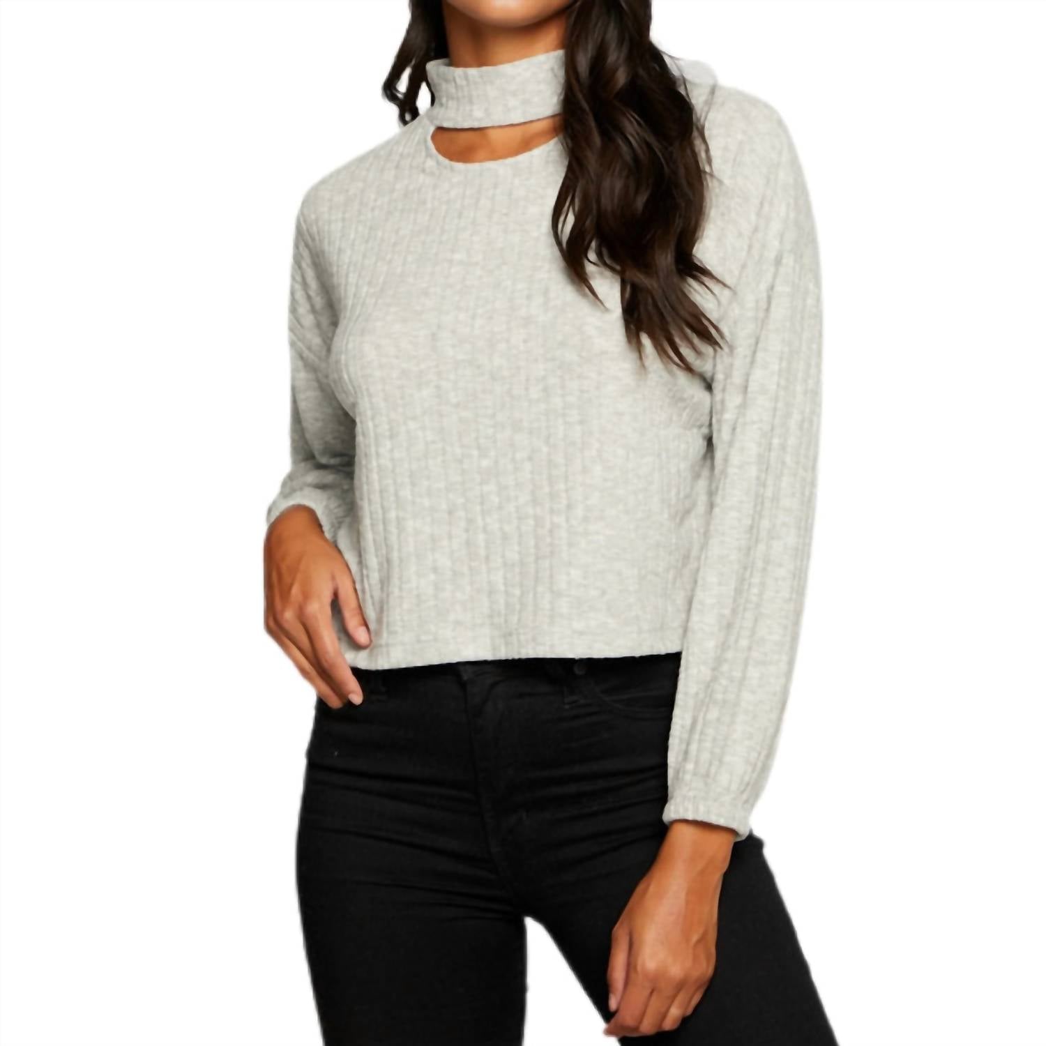 Chaser - Rib Blouson Sleeve Pullover