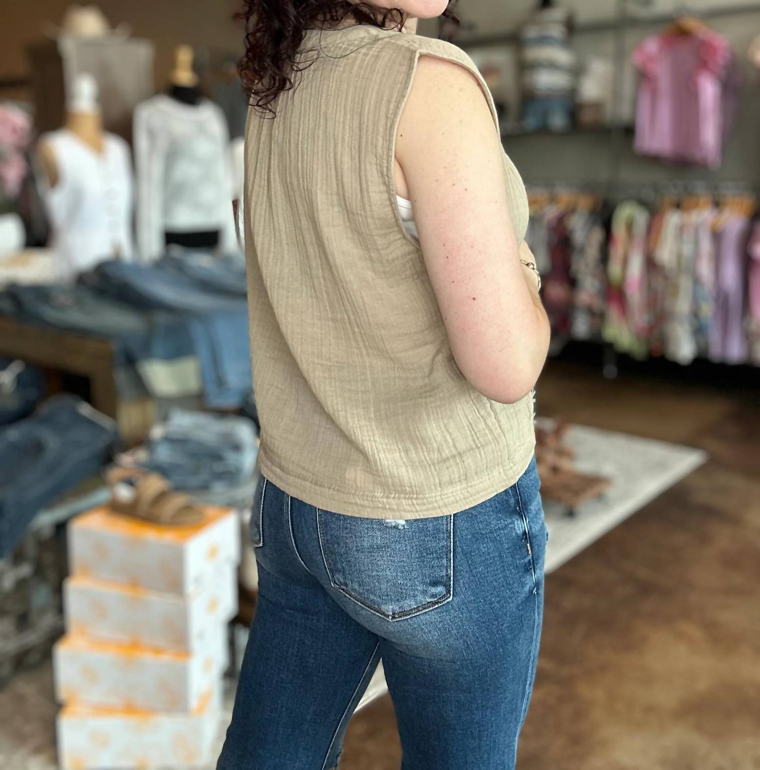 Z Supply - Cliffside V-Neck Airy Top