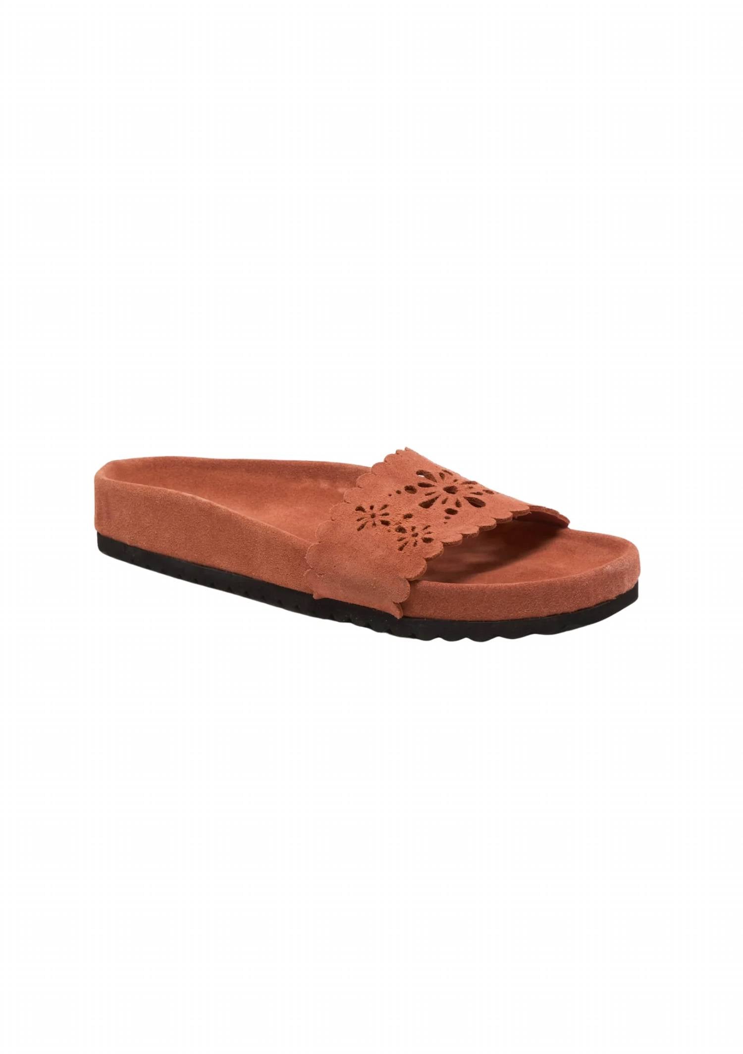 Free People - Women's Shore Cut Out Footbed Slide Sandals