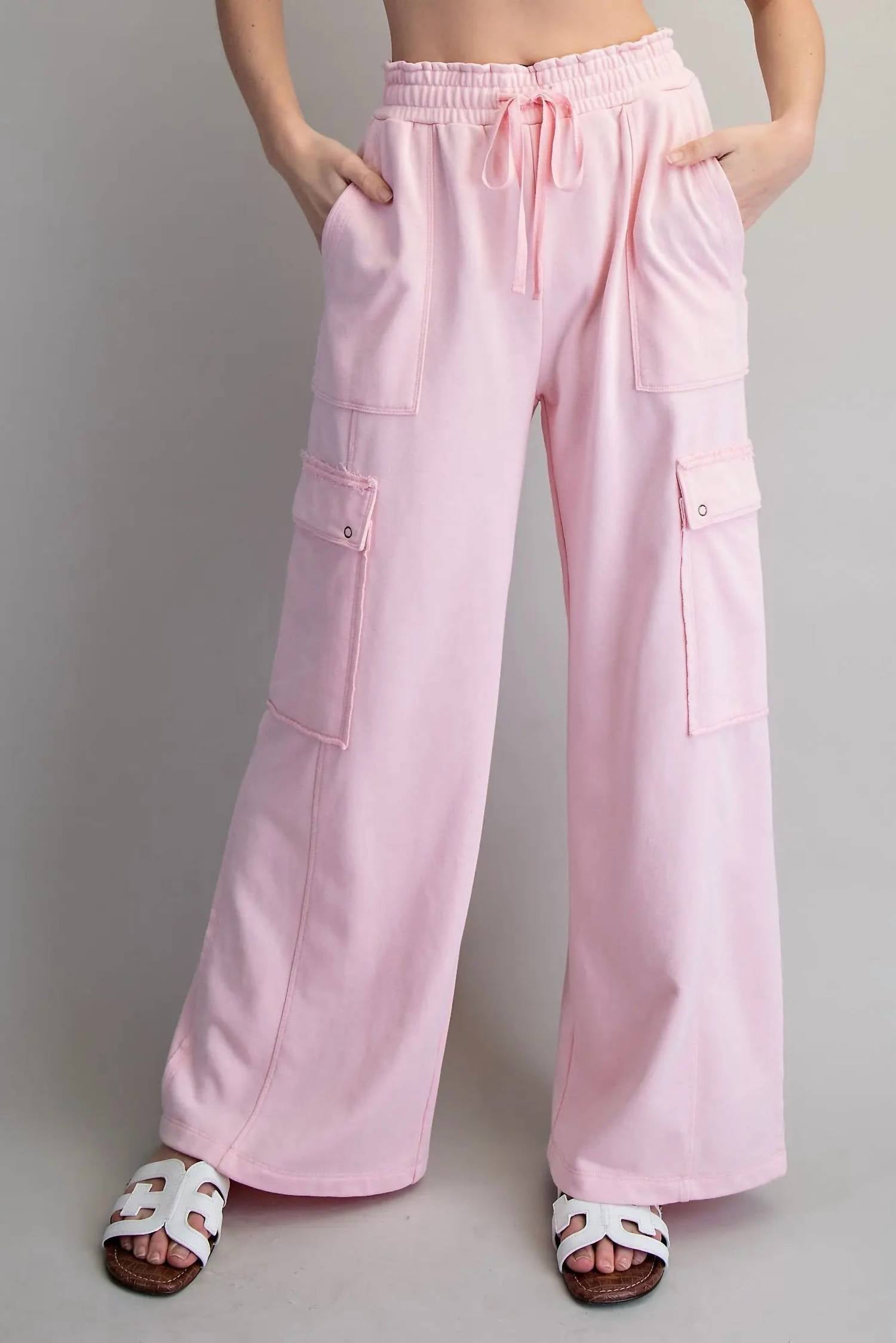 Ee:Some - Lucy Washed Cargo Sweatpants