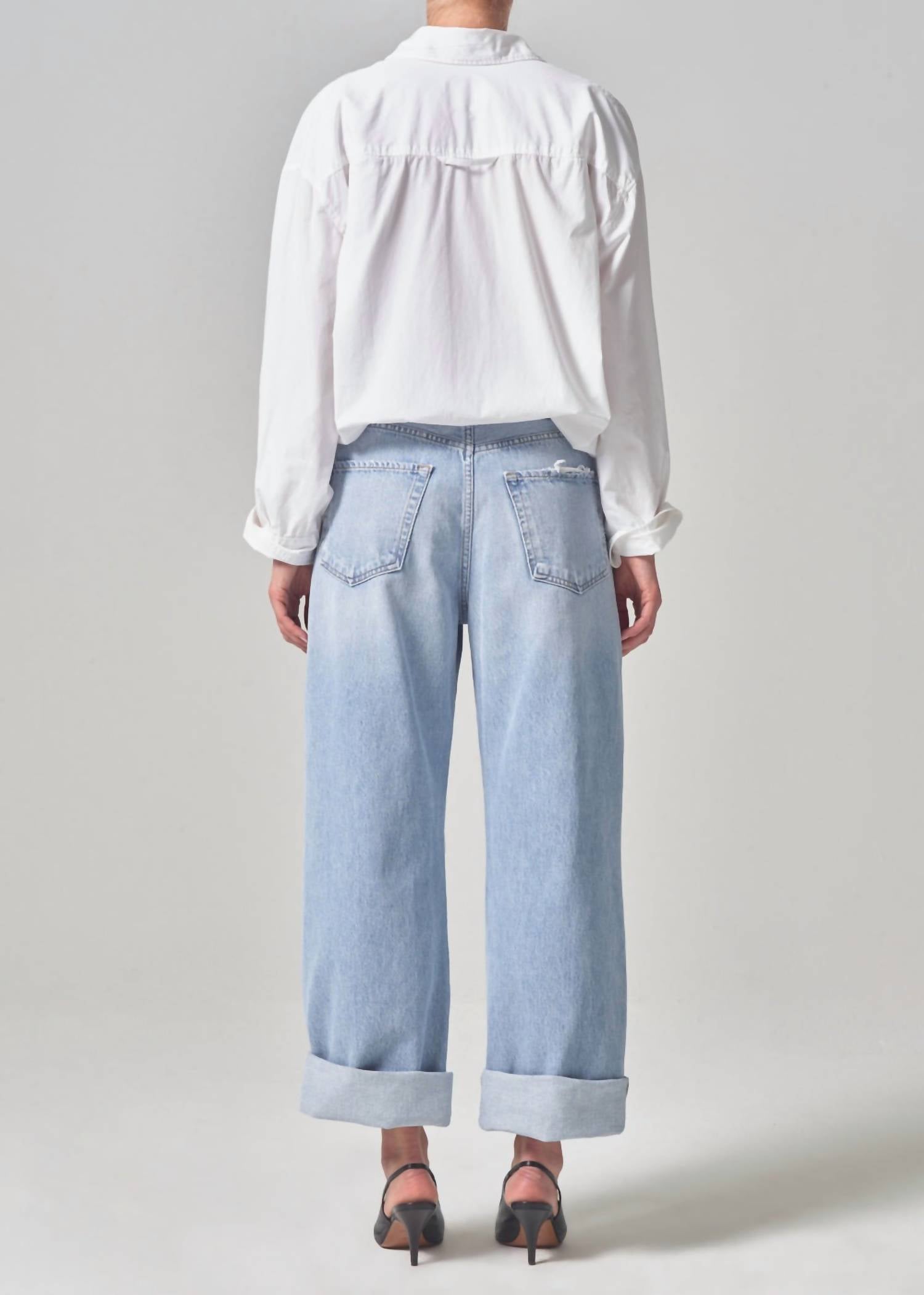 Citizens Of Humanity - Ayla Baggy Cuffed Crop Jean