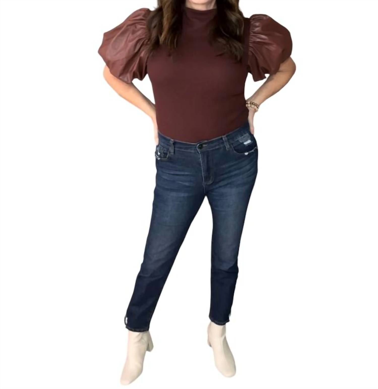 Umgee - Basic Straight-leg Jean