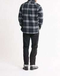 Jachs New York - Flannel Shirt And Thermal Crewneck Set