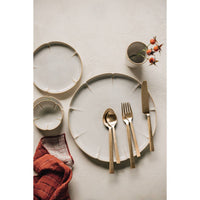 Danica Heirloom - Matte Edge Flatware - Set Of 5