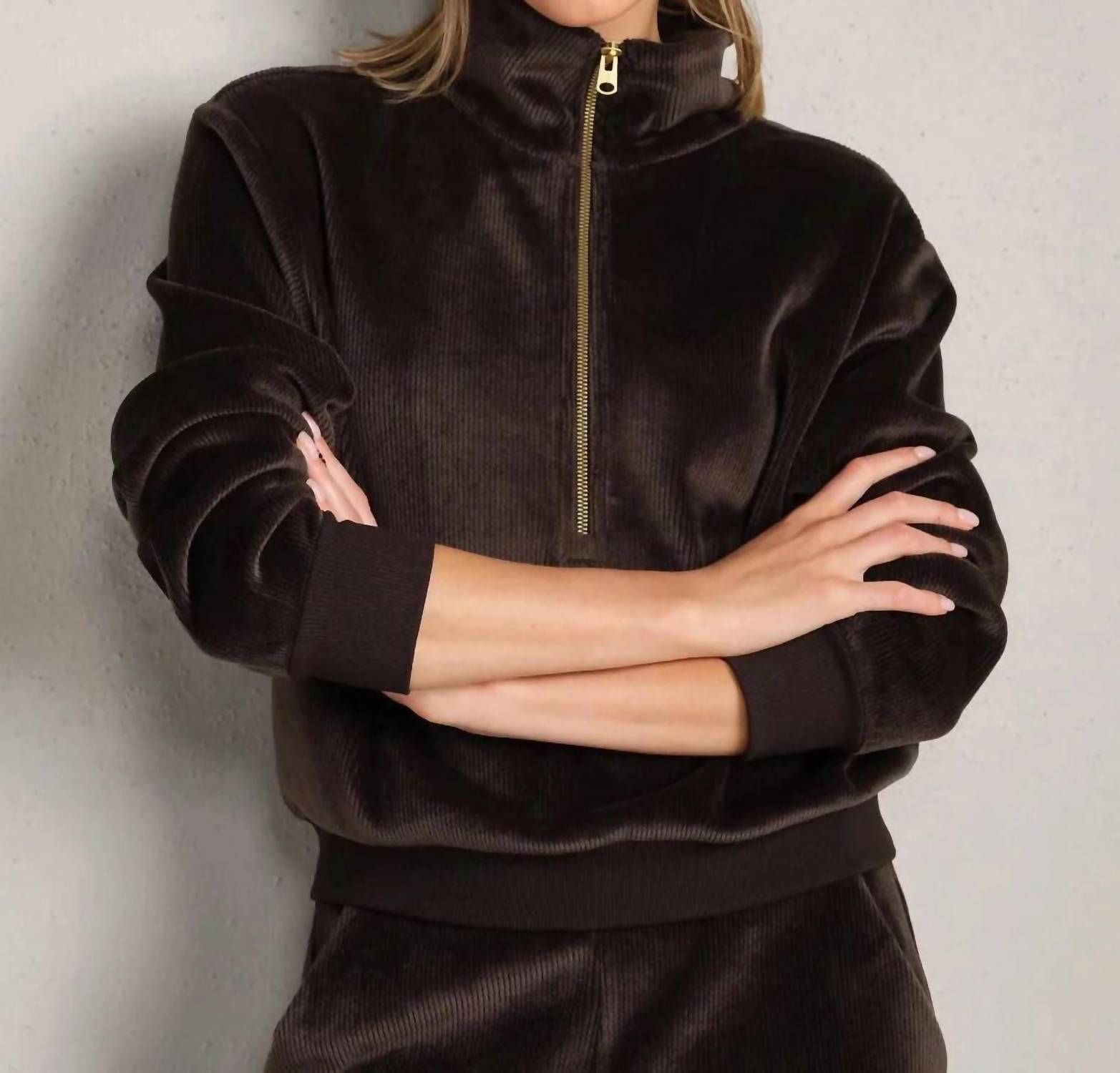 Rhone - Plush 1/2 Zip Sweatshirt