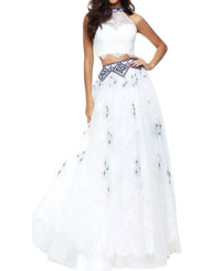 Sherri Hill - Two-Piece Keyhole Prom Dress