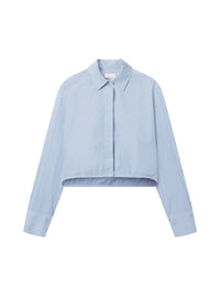 A.L.C. - Maude Cropped Cotton Stripe Shirt