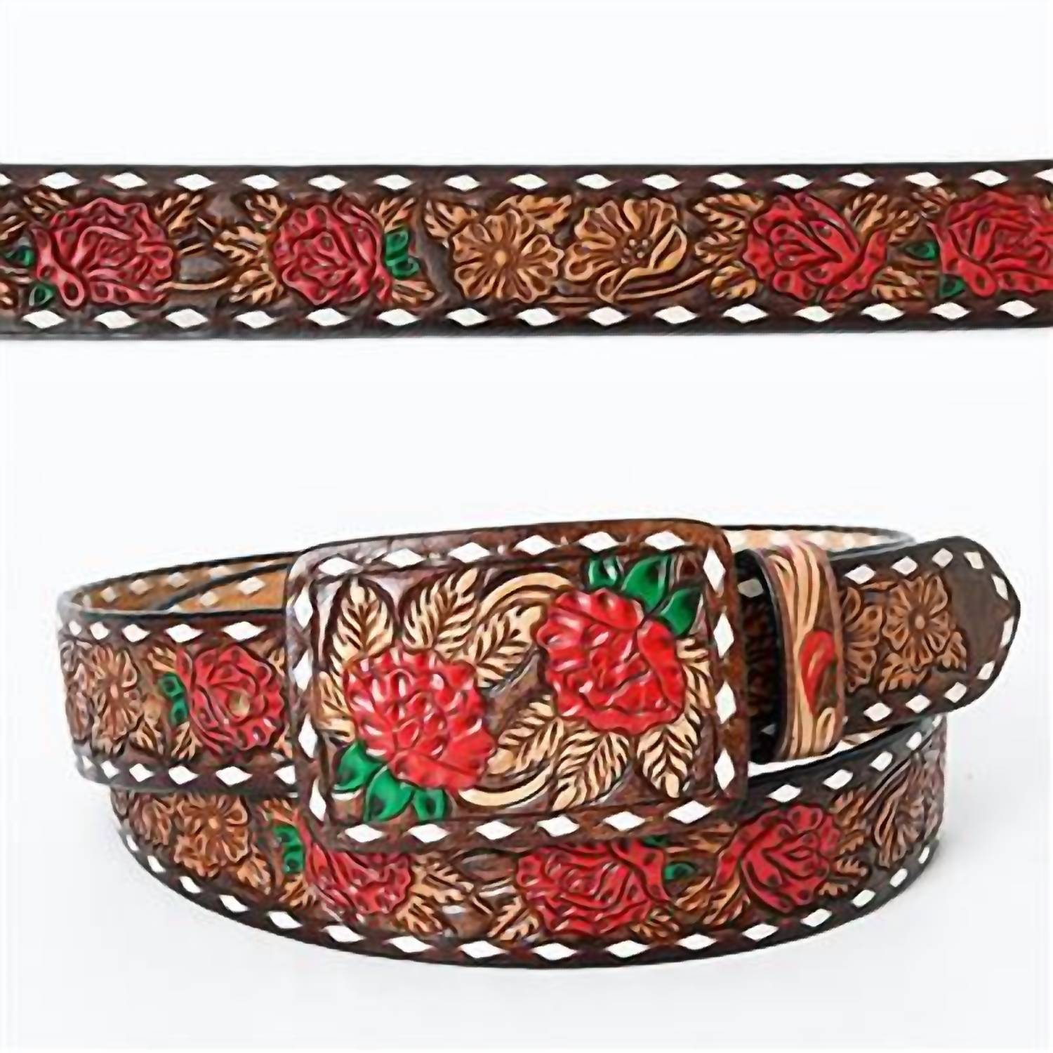 American Darling - Women's Rose Leather Belts