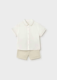 Mayoral - Linen Boy Two-Piece Set