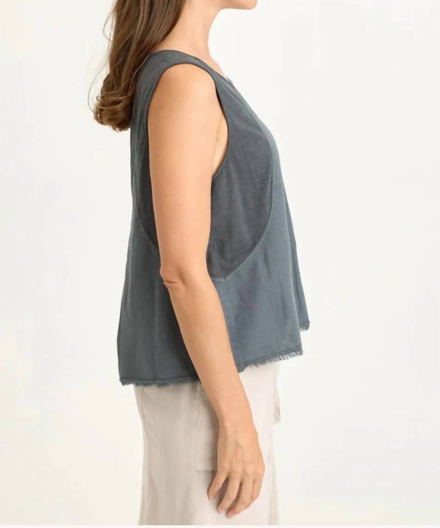 Xcvi - Mazie Linen V-neck Tank