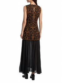 Ulla Johnson - Auryn Applique Sleeveless Midi Dress