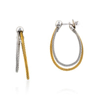Disc - Women's Asymmetrical Hoop Earrings