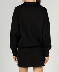 Before You Collection Tila Butter Modal Skort in black - women's shorts - alternate view