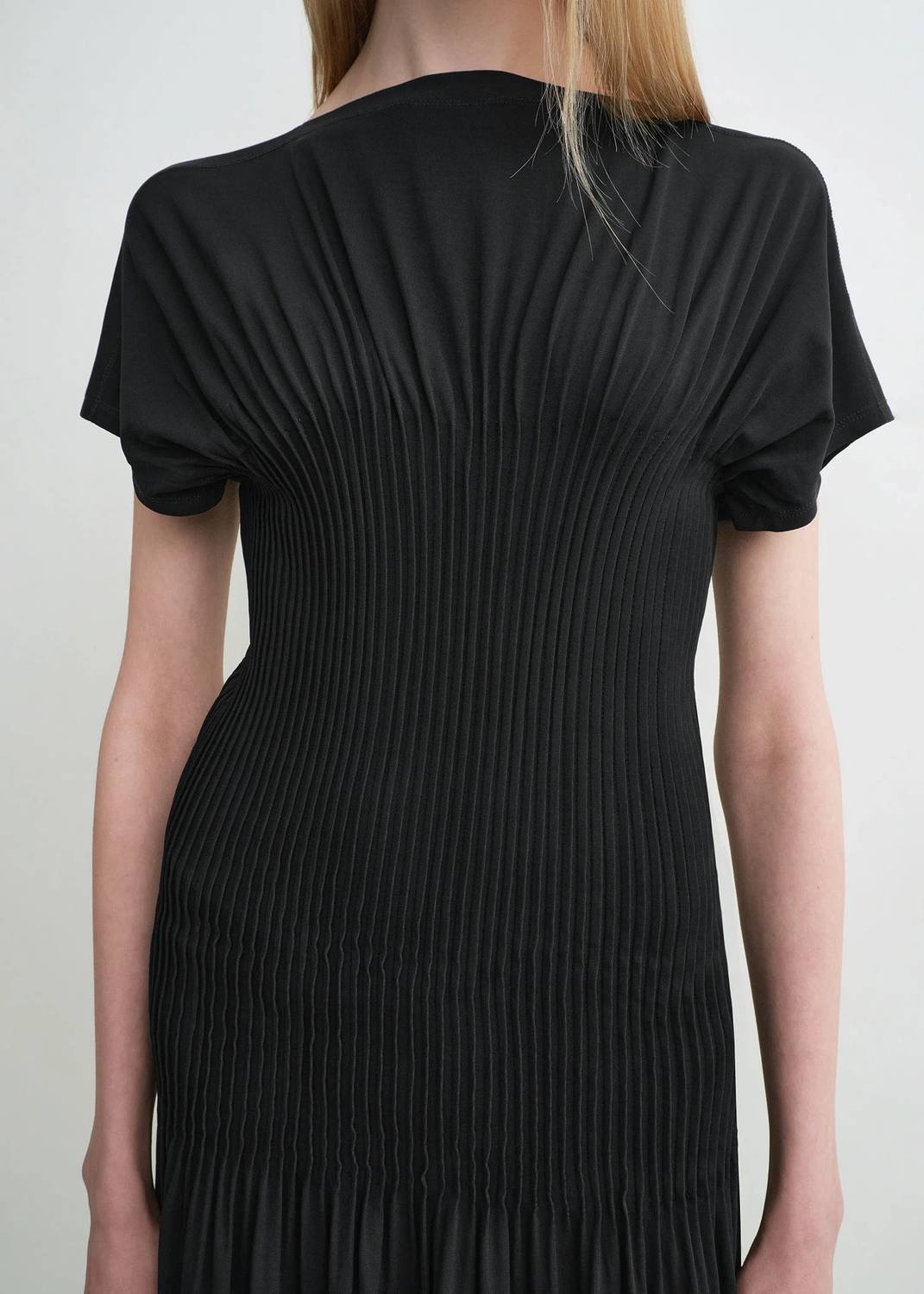 Toteme - Knife-pleated Jersey Dress