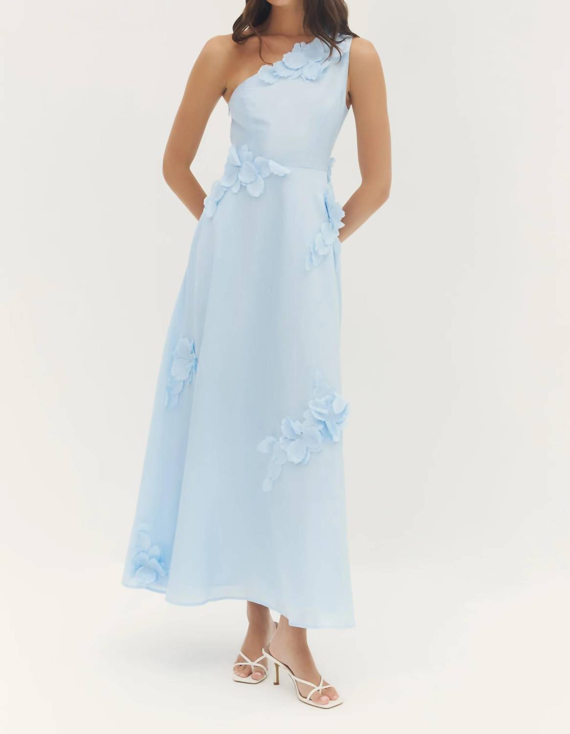 Hutch - Adalaide Sleeveless One Shoulder Gown