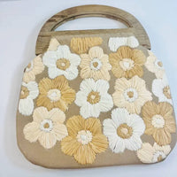 Mkay Style - Women's Embroidered Flower Clutch Bag